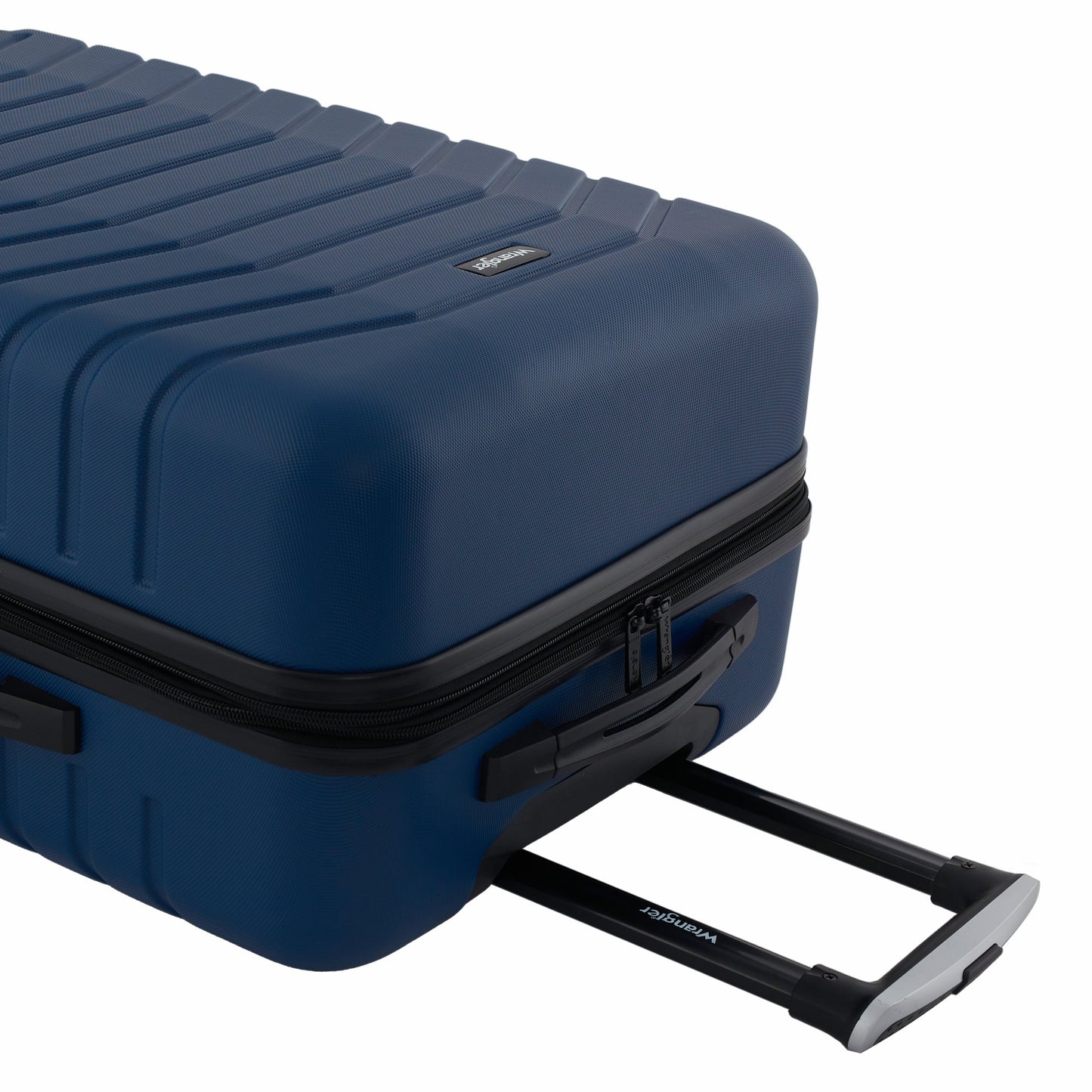 WRANGLER 3 PC EXPANDABLE LUGGAGE, Navy