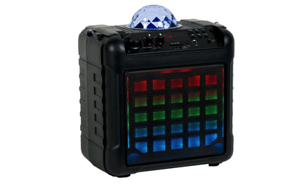 BLUETOOTH RECHARGEABLE KARAOKE PORTABLE PARTY SYSTEM