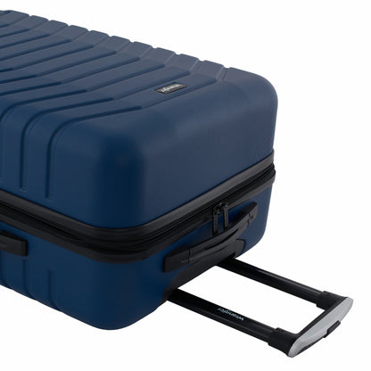 WRANGLER 3 PC EXPANDABLE LUGGAGE, Navy